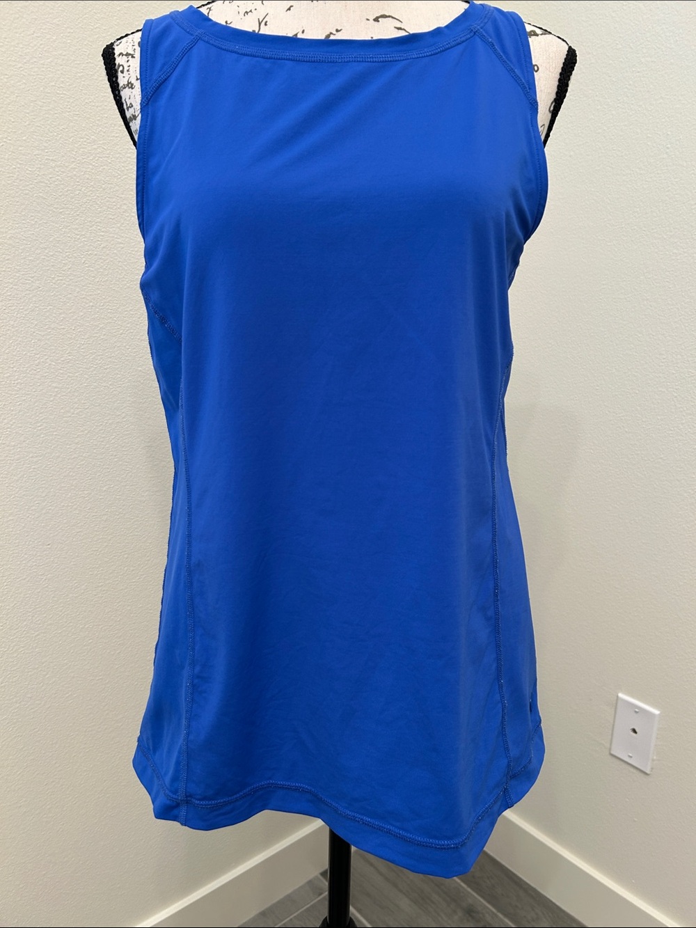 Lilly Pulitzer Luxletic Royal Blue Active Tank Top